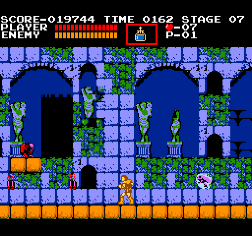 Castlevania Arcade Screenshot: Hunchbacks and ghosts attack...