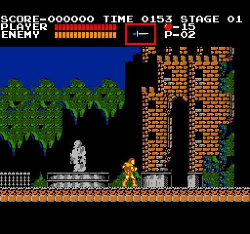 Castlevania Arcade Screenshot: Entering the castle...