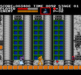 Castlevania for Arcade - Pick up hearts to use special items.