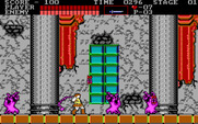 Castlevania for IBM PC/Compatibles - Surrounded by ghosts!