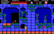 Castlevania for IBM PC/Compatibles - Beginning of the third level.