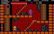 Castlevania for IBM PC/Compatibles - Beginning of the second level.
