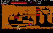 Castlevania for IBM PC/Compatibles - A map shows your progress at the end of each level.