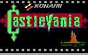 Castlevania for IBM PC/Compatibles - Title screen.