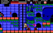 Castlevania for IBM PC/Compatibles - Player is killed by creatures.