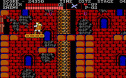 Castlevania for IBM PC/Compatibles - Riding on a moving platform.