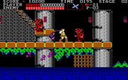 Castlevania for IBM PC/Compatibles - Fish like things jump out of the water.