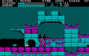 Castlevania for IBM PC/Compatibles - Collect bonuses after destroying certain enemies.