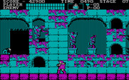 Castlevania for IBM PC/Compatibles - Beginning of the third level.
