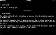James Bond 007: A View to a Kill for IBM PC/Compatibles - Hatch opens, now entering a submarine...