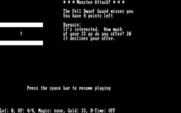 Caverns of Zoarre for IBM PC/Compatibles - Bargaining...a Dwarf Guard turns down my generous offer!