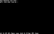 Caverns of Zoarre for IBM PC/Compatibles - It's game over this time...