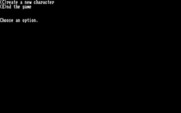 Caverns of Zoarre for IBM PC/Compatibles - Create a new character?