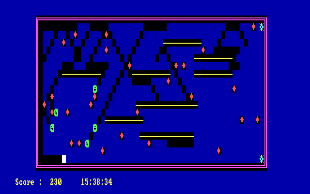 Chase IBM PC/Compatibles Screenshot: Uh oh, I might be trapped here!