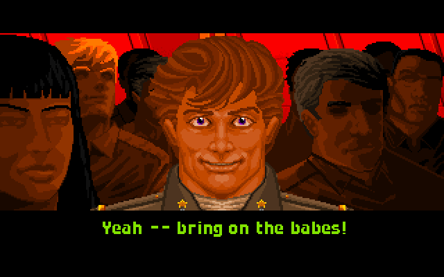 Wing Commander IBM PC/Compatibles Screenshot: Seems like this could be a worthwhile mission...