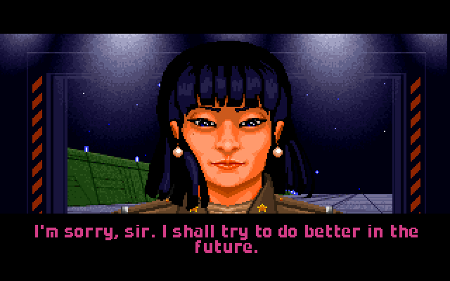 Wing Commander IBM PC/Compatibles Screenshot: This mission didn't go very well...