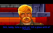 Wing Commander for IBM PC/Compatibles - Some characters can be very chatty.
