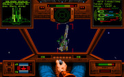 Wing Commander for IBM PC/Compatibles - Attacking a very large target!