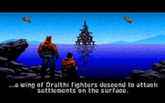 Wing Commander for IBM PC/Compatibles - Failing to defend a settlement...