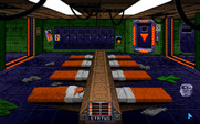 Wing Commander for IBM PC/Compatibles - The barracks; you can save and load a game here.
