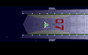 Wing Commander for IBM PC/Compatibles - Landing sequence...