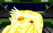 Wing Commander for IBM PC/Compatibles - Oh no, I'm hit! Looks like game over...
