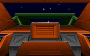 Wing Commander for IBM PC/Compatibles - Here's the reverse view from the cockpit...