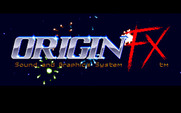 Wing Commander for IBM PC/Compatibles - Origin FX logo, with fireworks in the background.