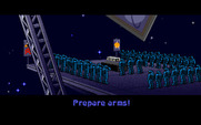 Wing Commander for IBM PC/Compatibles - The sequence shown when you or another character dies.