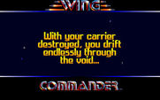 Wing Commander for IBM PC/Compatibles - This is one way the game can end...