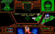 Wing Commander for IBM PC/Compatibles - My wingman spotted the enemy.