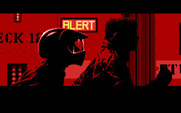 Wing Commander for IBM PC/Compatibles - Red alert! Running to my ship...