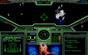 Wing Commander for IBM PC/Compatibles - Watch out, don't crash into asteroids!