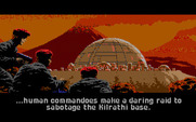 Wing Commander for IBM PC/Compatibles - Preparing to raid a Kilrathi base...