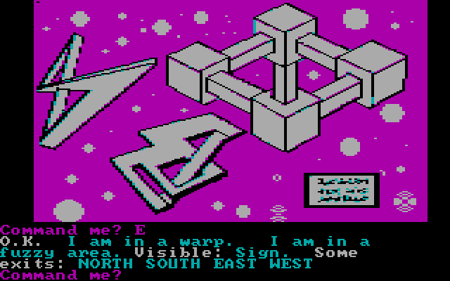 Questprobe featuring The Hulk IBM PC/Compatibles Screenshot: Which way to go is unclear