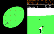 World Tour Golf for IBM PC/Compatibles - Putting.