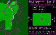 World Tour Golf for IBM PC/Compatibles - Placing objects on a hole.