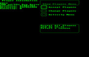World Tour Golf for IBM PC/Compatibles - Setting up a new game.