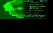 World Tour Golf for IBM PC/Compatibles - Course editor - drawing some terrain.