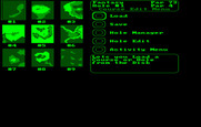 World Tour Golf for IBM PC/Compatibles - The course editor.