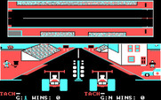 Drag Race Eliminator for IBM PC/Compatibles - Ready to begin a race!