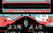 Drag Race Eliminator for IBM PC/Compatibles - The computer still won...