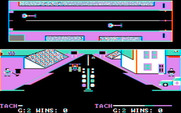 Drag Race Eliminator for IBM PC/Compatibles - And we're off!
