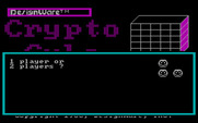 Crypto Cube for IBM PC/Compatibles - How many players?