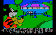 Mickey's Space Adventure for IBM PC/Compatibles - It's a spaceship!