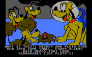 Mickey's Space Adventure for IBM PC/Compatibles - Found some Pluto-like aliens on Pluto!