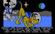 Mickey's Space Adventure for IBM PC/Compatibles - Landed on Pluto...