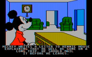 Mickey's Space Adventure for IBM PC/Compatibles - Be sure to let Minnie know where you are...