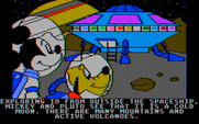 Mickey's Space Adventure for IBM PC/Compatibles - Landed on Io.