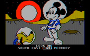 Mickey's Space Adventure for IBM PC/Compatibles - Mercury has quite a few craters...